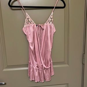 SATIN PINK Tank
